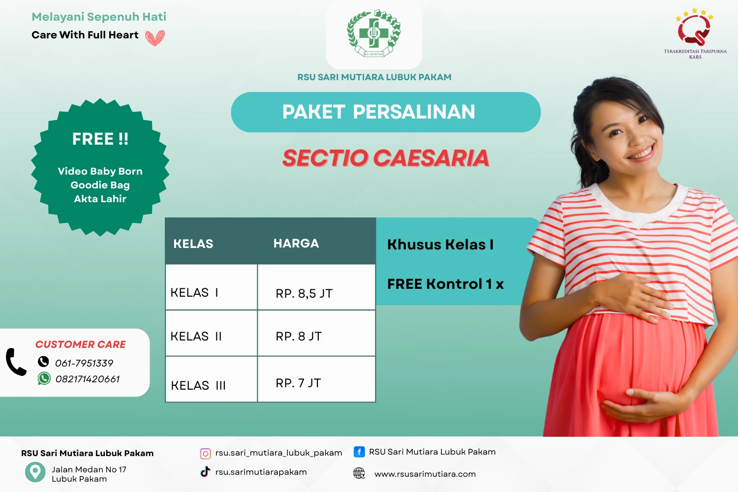 Paket Melahirkan Sectio Cesarea (SC)